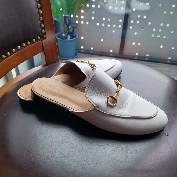 **SOLD** Gucci Princetown Leather Mules 40 - Picture 7 of 10